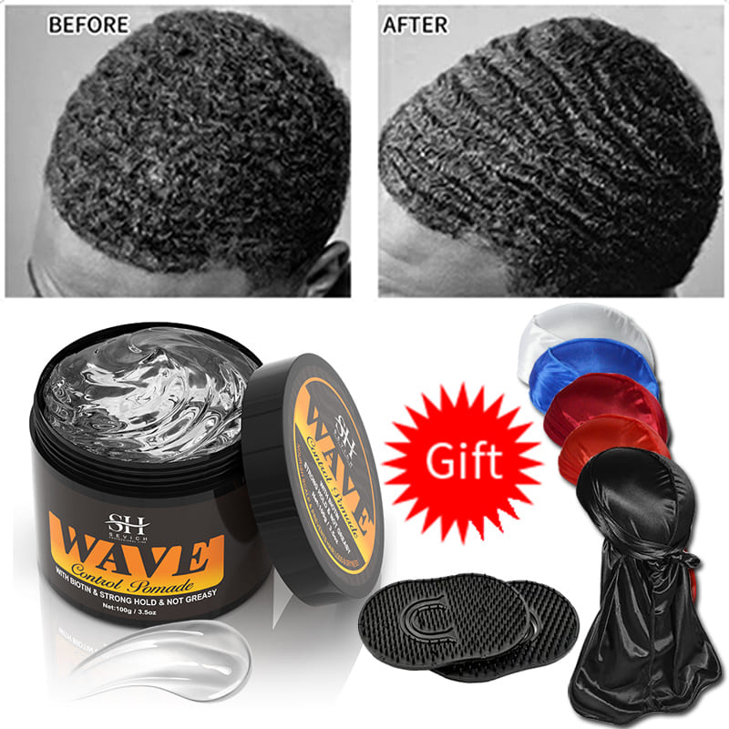 Men'S Grooming Gel - Edge Control Hair Gel Wavy Frizz
