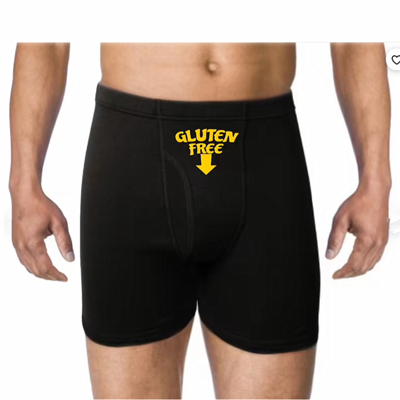 Men'S Grooming Wedding Day - Gluten Free Mens Underwear Funny Gift